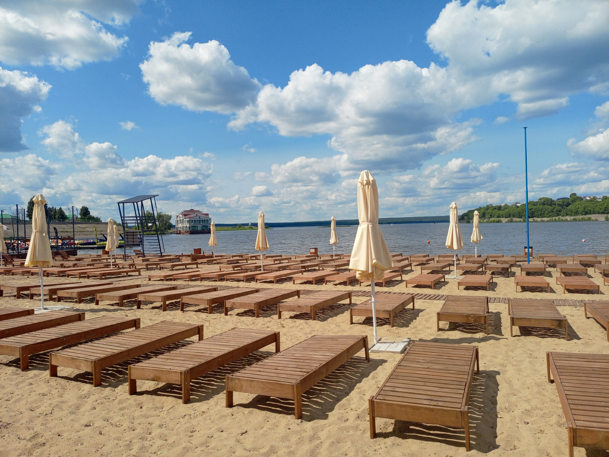 Новый пляж в Челнах