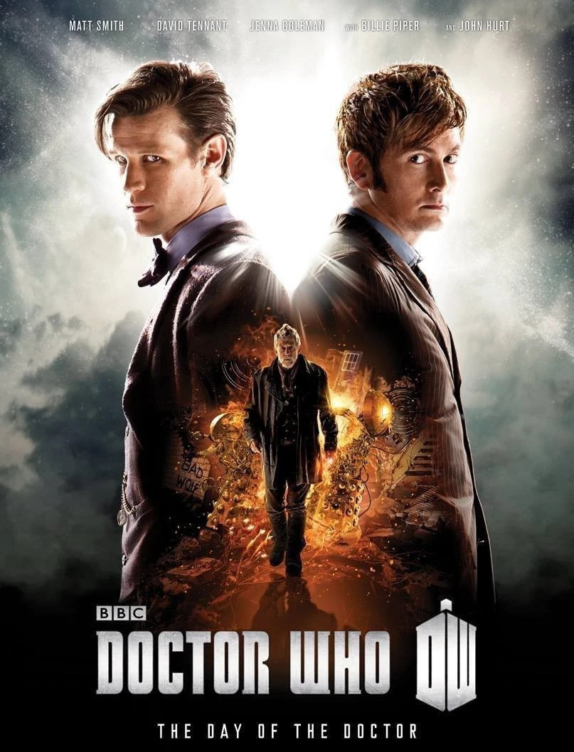 Постер серии сериала "Доктор Кто" "День доктора" / The Day of the Doctor