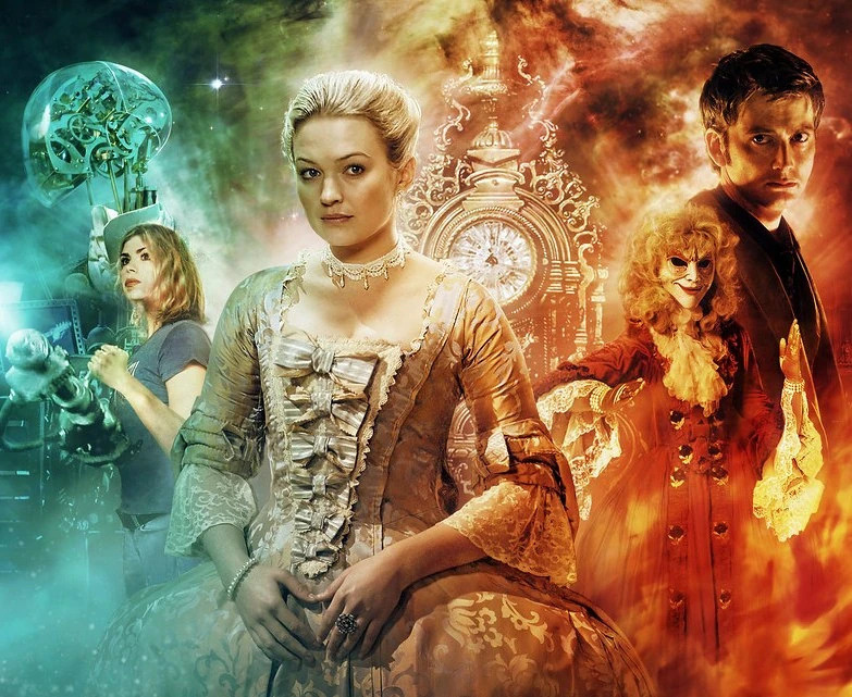 Постер серии сериала "Доктор Кто" "Девушка в камине" / The Girl in the Fireplace