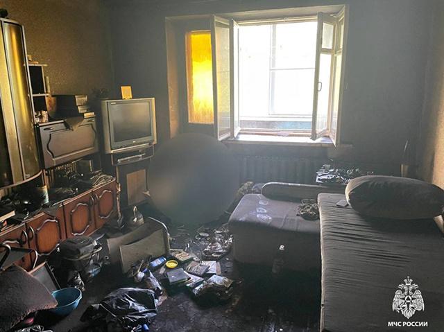 При пожаре в Тверской области были обнаружены трупы двух мужчин