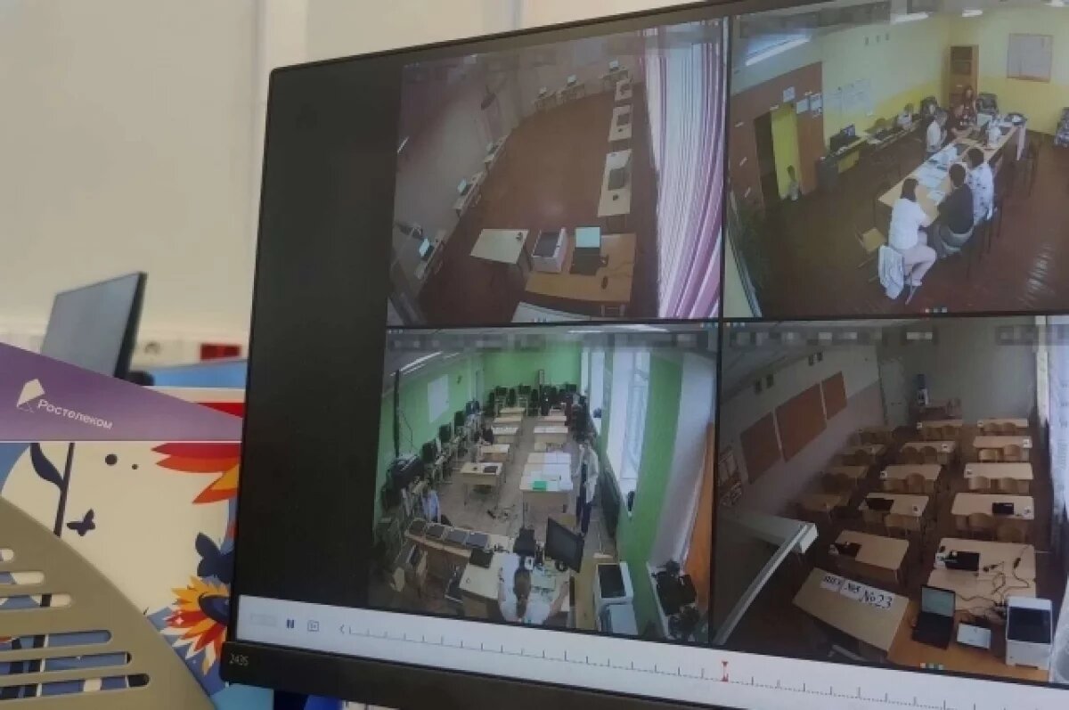    Система видеонаблюдения «Ростелекома» готова к проведению ГИА 2025 года