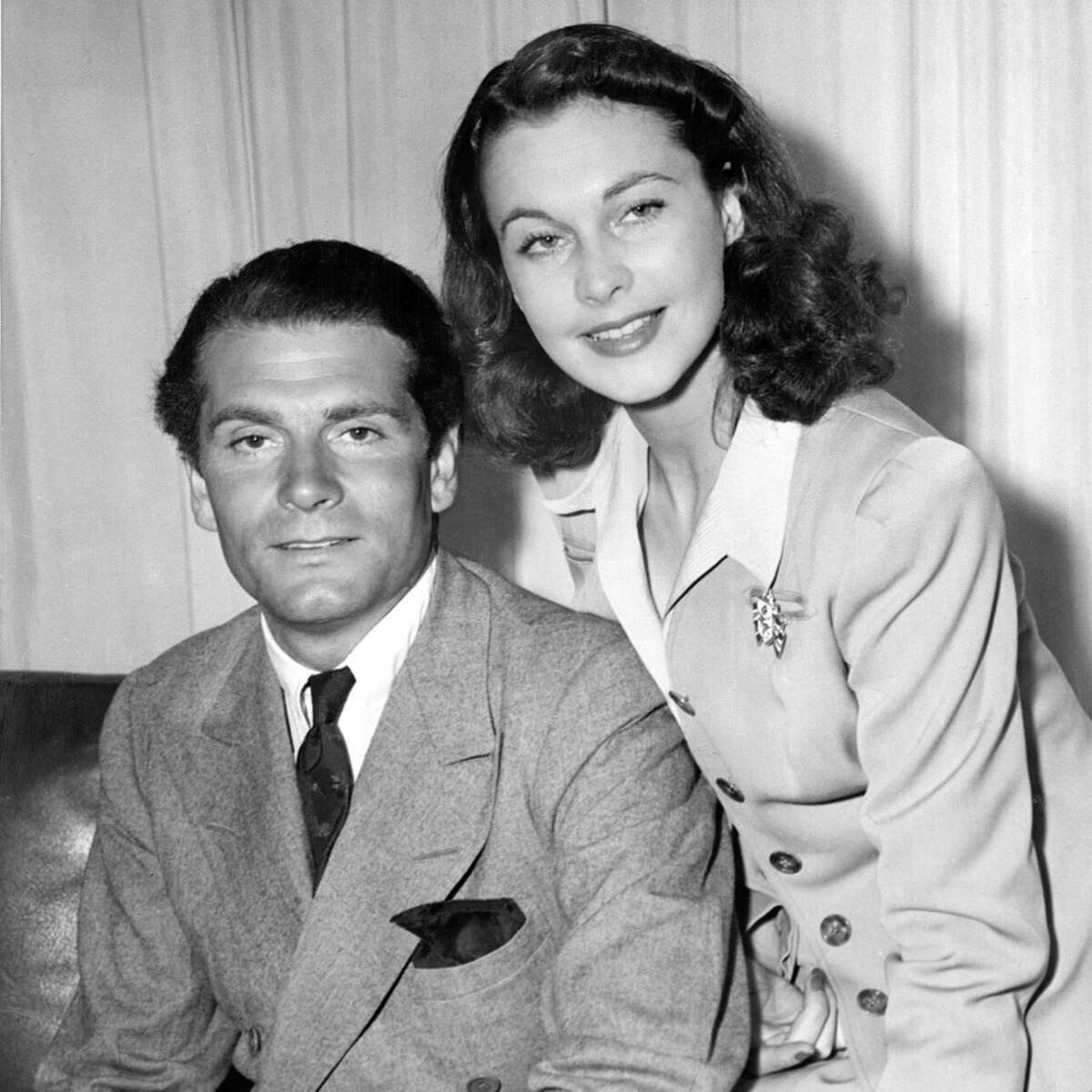    Молодожены Лоуренс Оливье и Вивьен Ли, 1940 LEGION-MEDIA