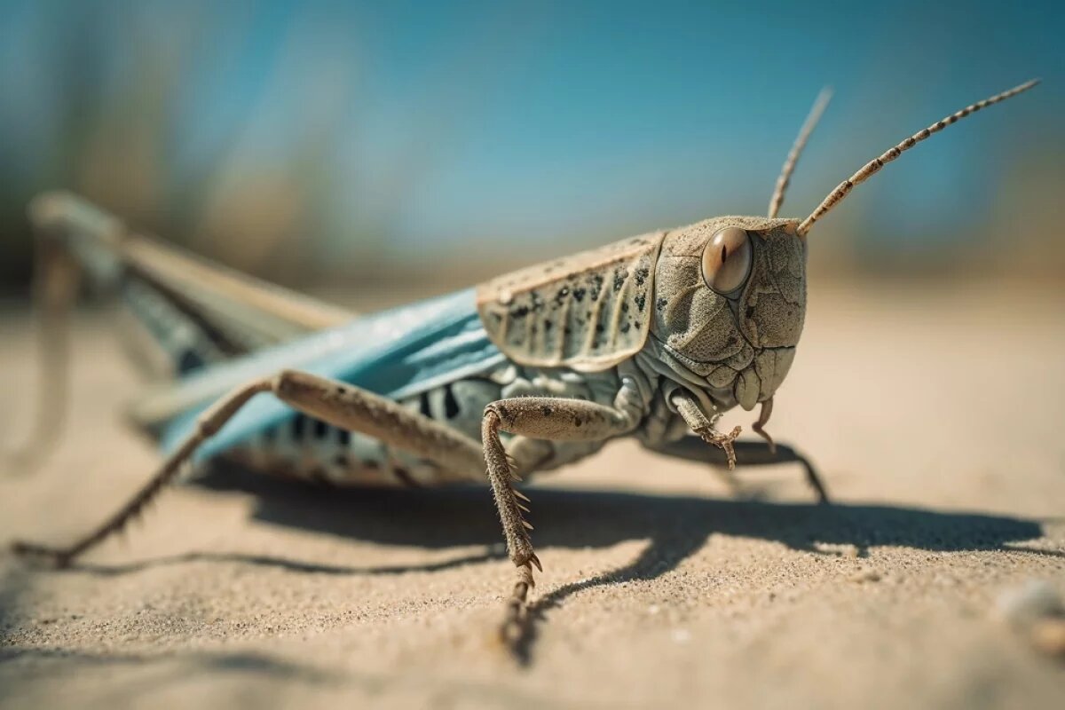    В трех районах Саратовской области зафиксирована опасность саранчи
