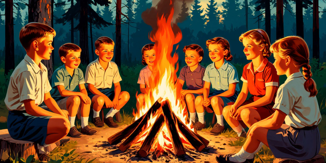 Как проходил день в пионерском лагере