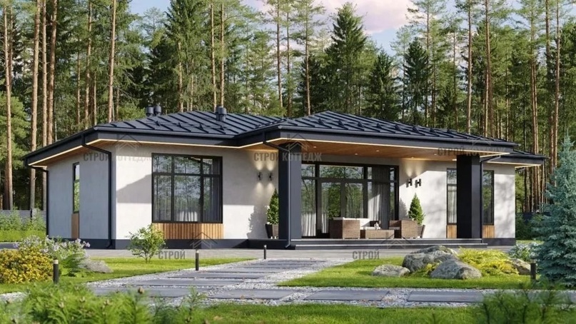 Проект каменного дома «Вита»