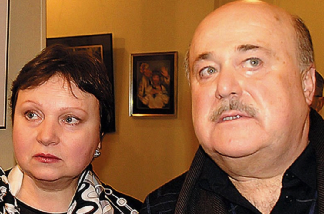 на фото Евгения Глушенко и Александр Калягин 