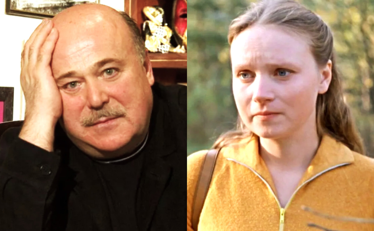 на фото Евгения Глушенко и Александр Калягин 