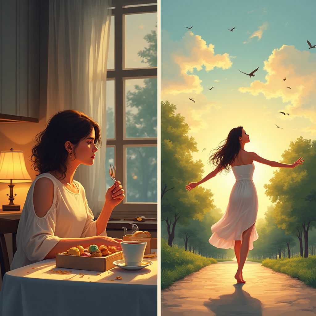 Когда стресс — не повод переедать, а сигнал позаботиться о себе.