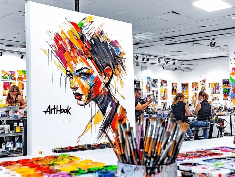    Мастер-класс по живописи для взрослых: откройте в себе художника и забудьте о серых буднях! Art-Hook.Ru