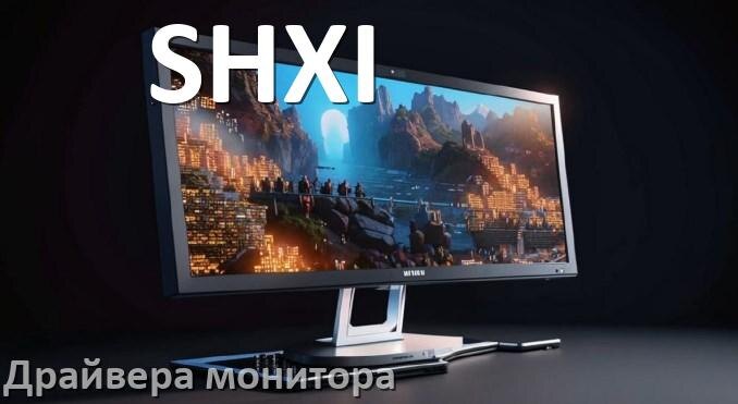 
Драйвера монитора компьютерного моноблока SHXI на Windows 11 и 10 на 32, 64 бит