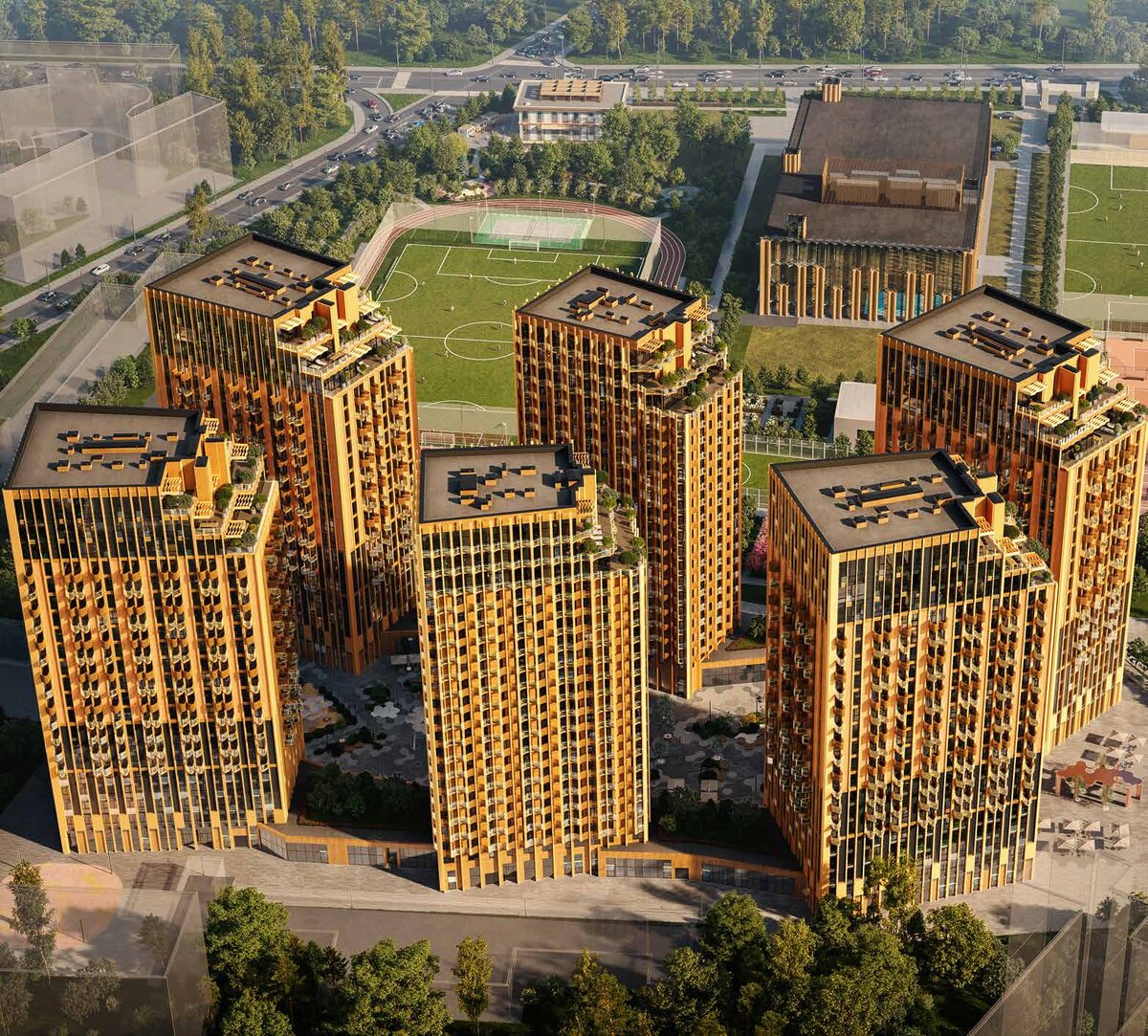 Окружение ЖК Союз