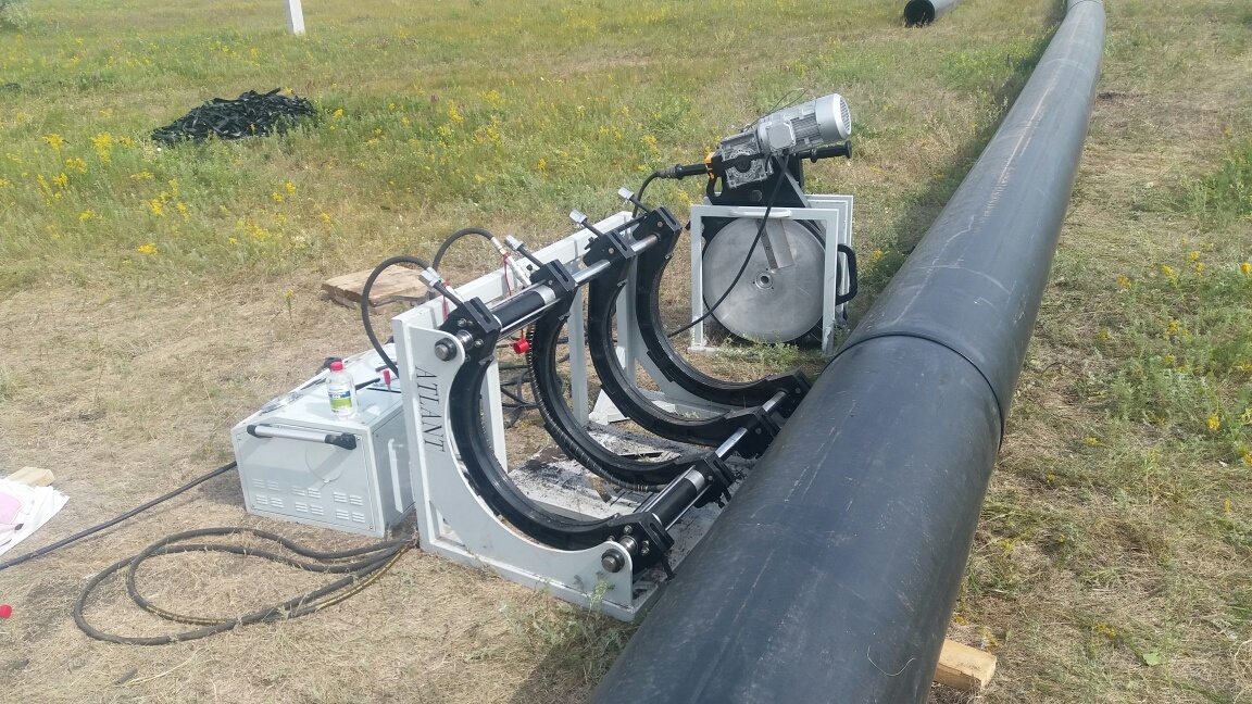 Сварка встык ПНД труб