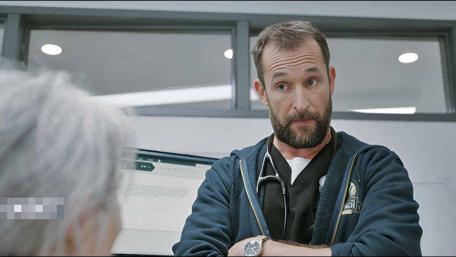 Кадр из сериала "Больница Питт" (США)