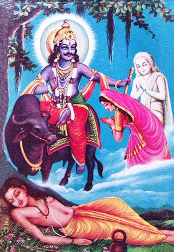 Савитри спасает мужа Сатьявана