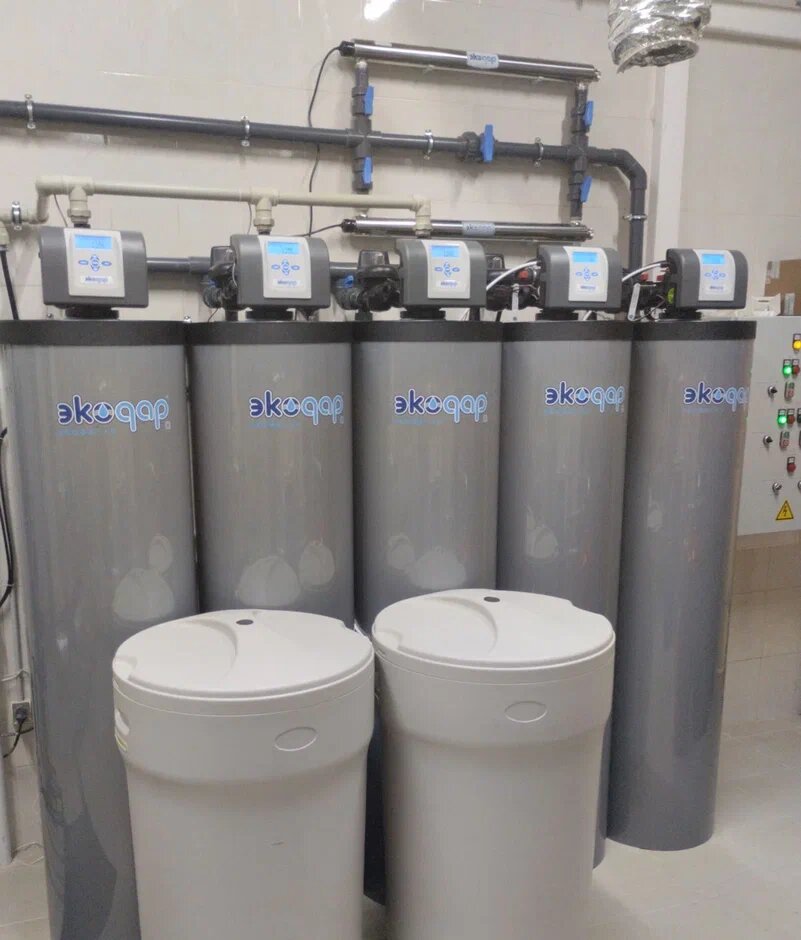 Пример монтажа промышленной системы