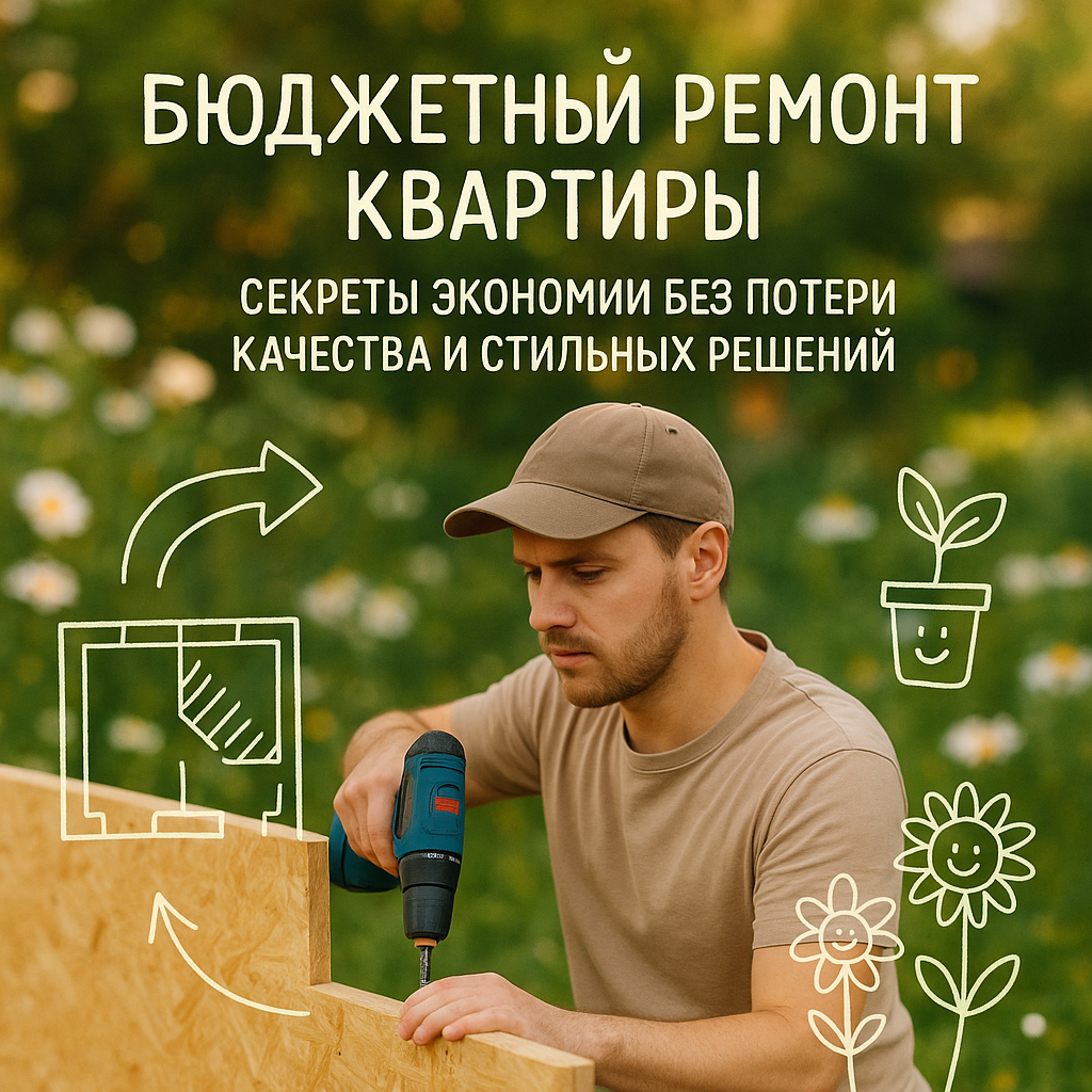    Бюджетный ремонт квартиры: секреты экономии без потери качества и стильных решений