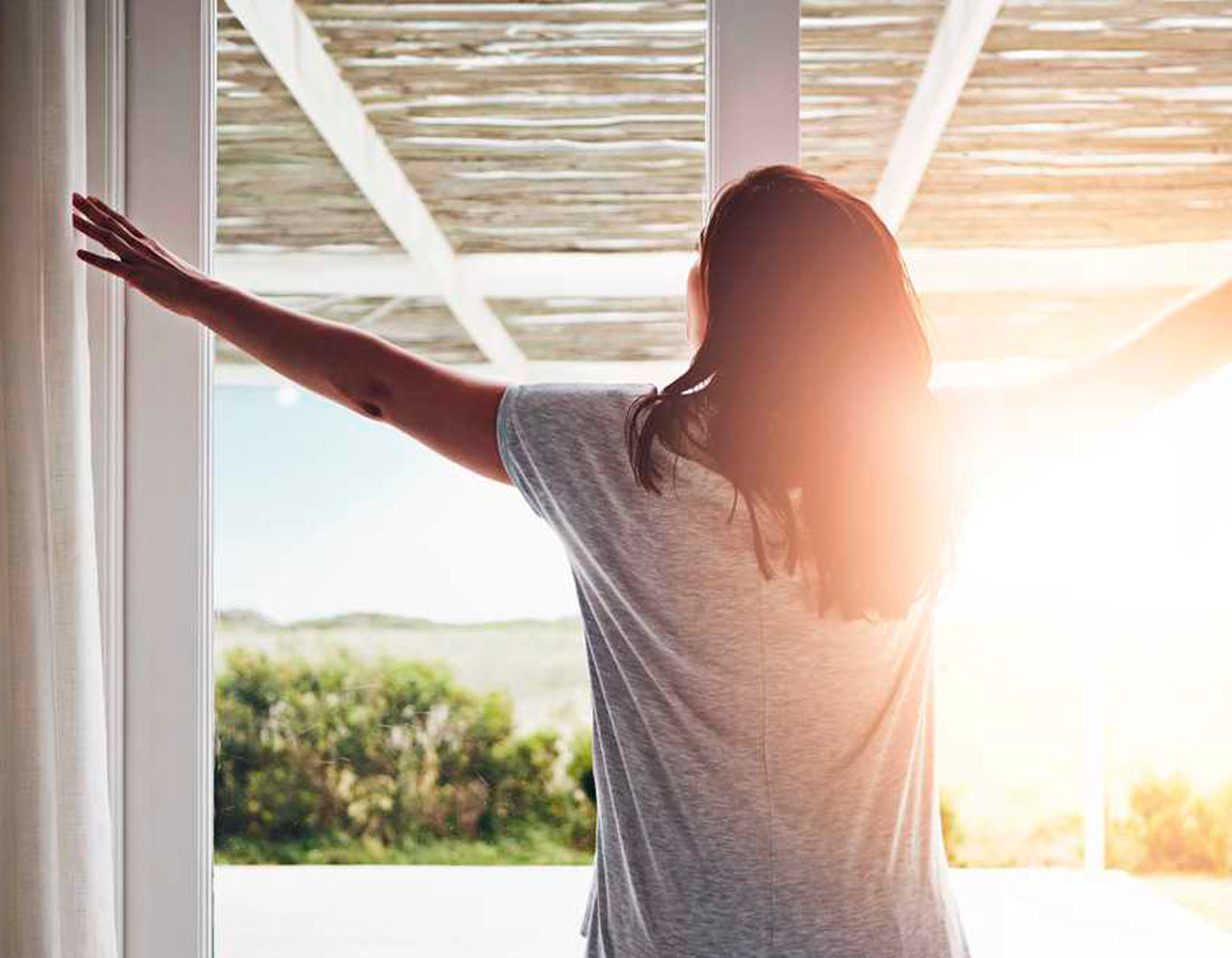 Проветривание комнаты