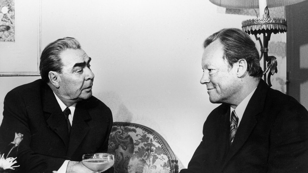 Брежнев и Брандт