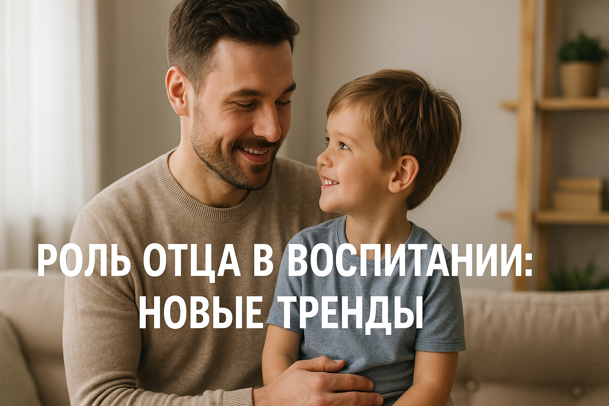 Роль отца в воспитании: новые тренды