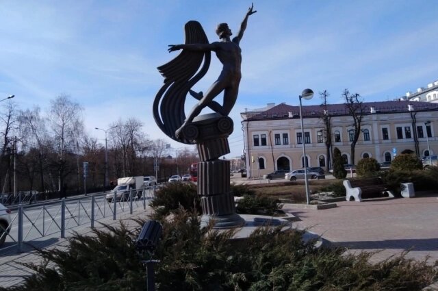    Памятник Рудольфу Нуриеву в Казани. Фото: АиФ/ Ольга Любимова