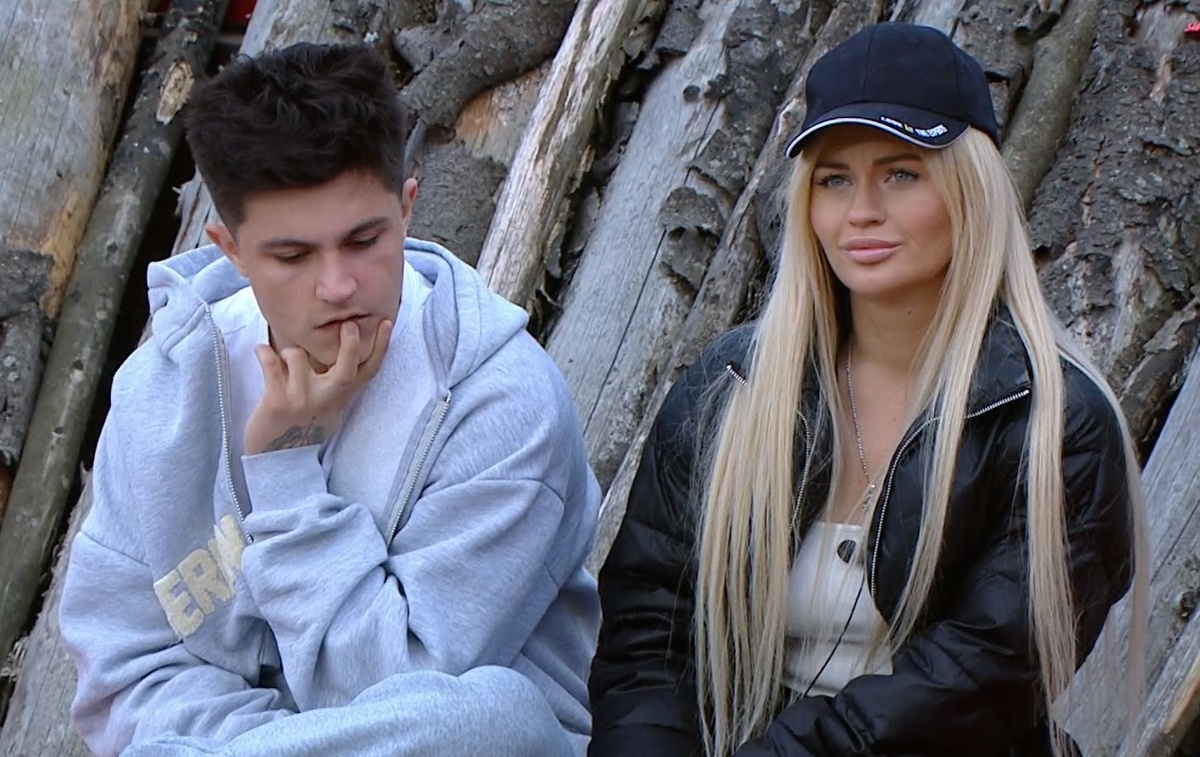 Никита Гуранда и Элина Рахимова (фото из эфира на «Okko»)