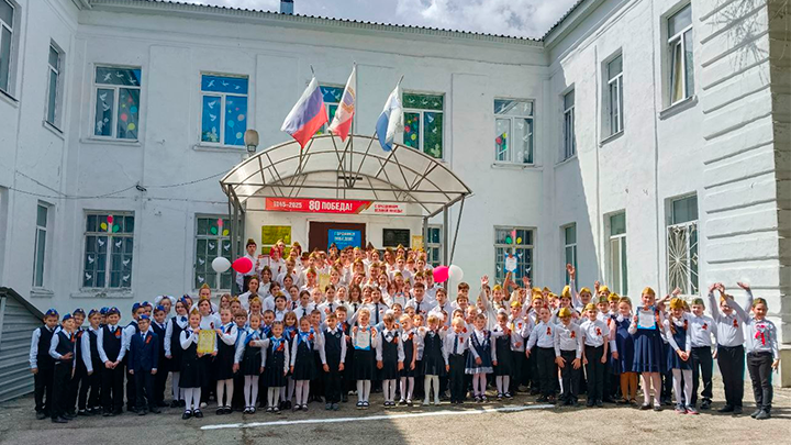 В саратовской школе патриотический спектакль неожиданно вызвал вопросы у местной чиновницы//Фото с официального сайта школы schtep.gosuslugi.ru