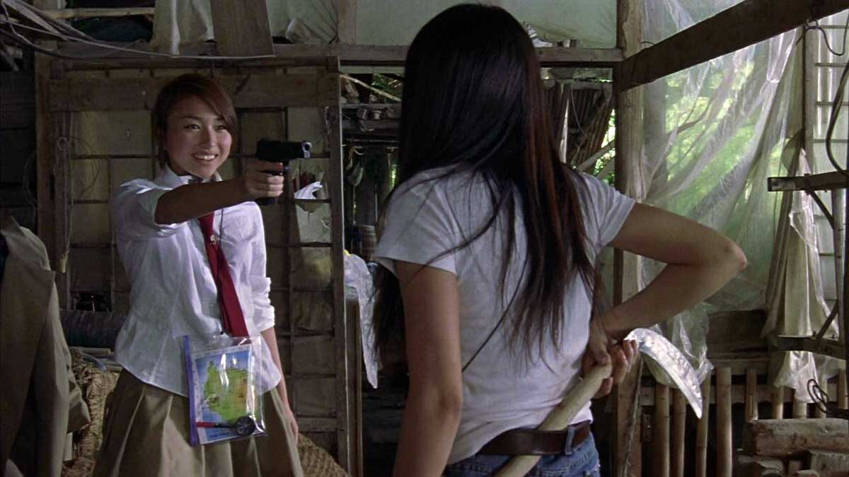 Кадр из фильма «Королевская битва» (2000)