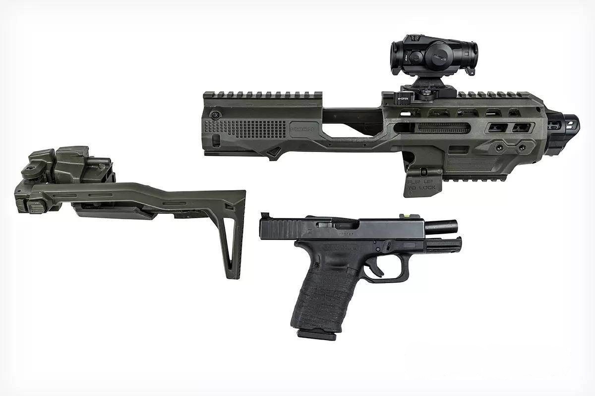 Кидон, разработанный и изготовленный в Израиле, представляет собой высококачественное полимерное шасси, предназначенное для установки более 160 различных моделей пистолетов.