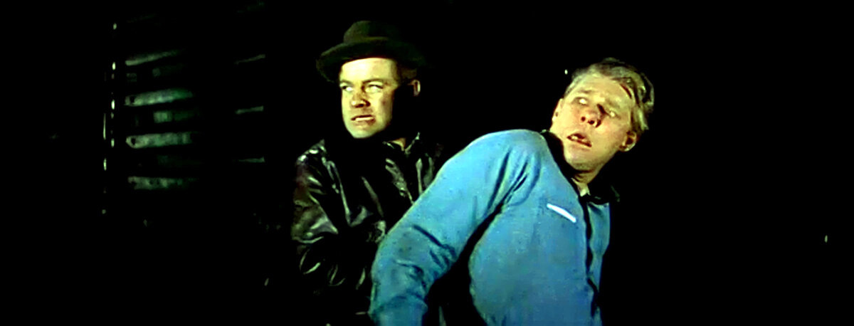 Кадр из фильма «Кольцо страха» (1954)