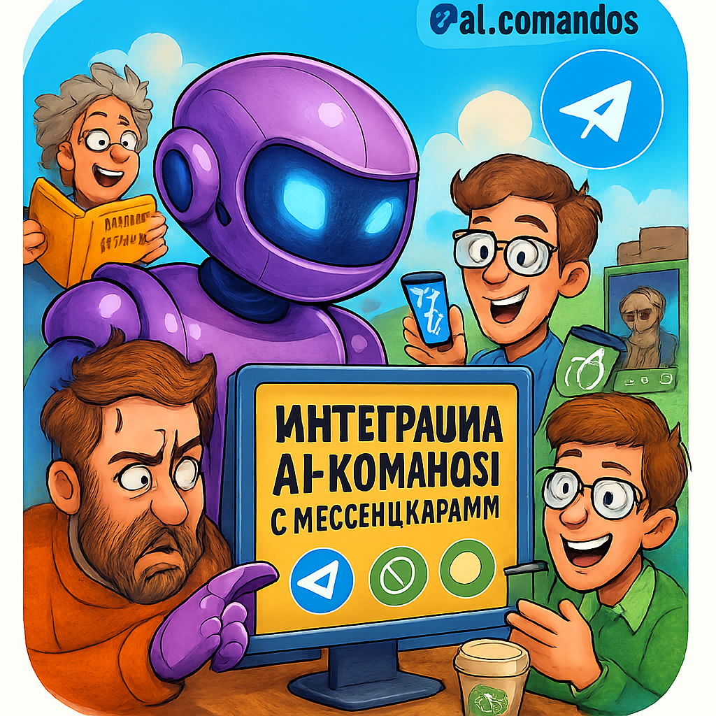    10 Уникальных Способов Автоматизировать Бизнес через Telegram и WhatsApp Дмитрий Попов | Comandos.ai