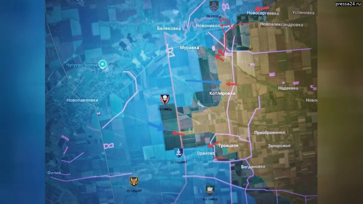    К границе Днепропетровской области вышли бойцы-уральцы 80 танкового полка 90 танковой дивизии