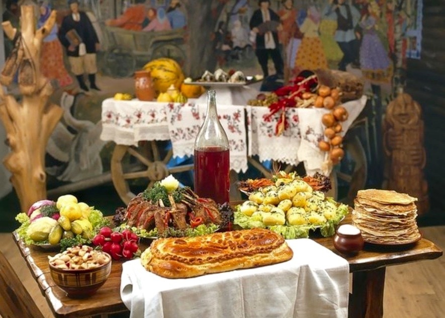 Блюда русской кухни.