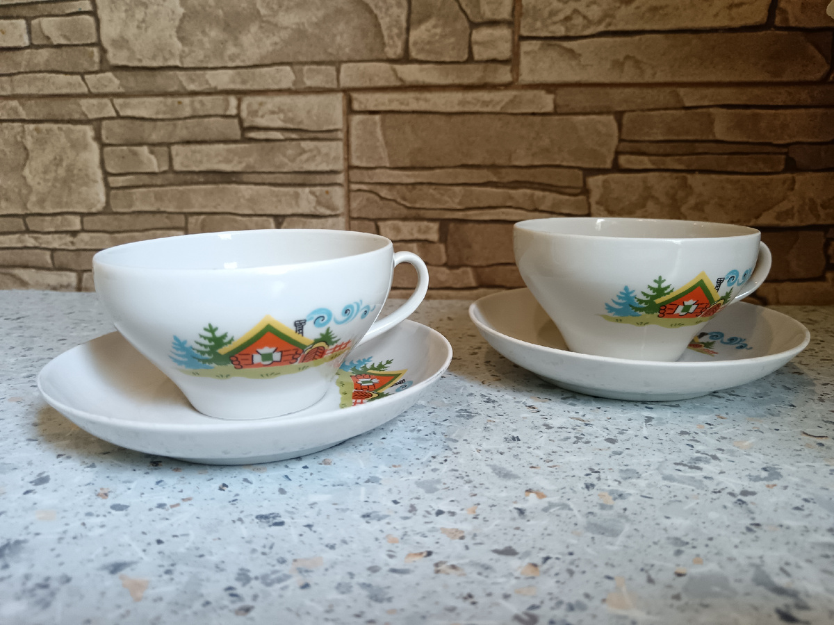 Чайные пары Дулево