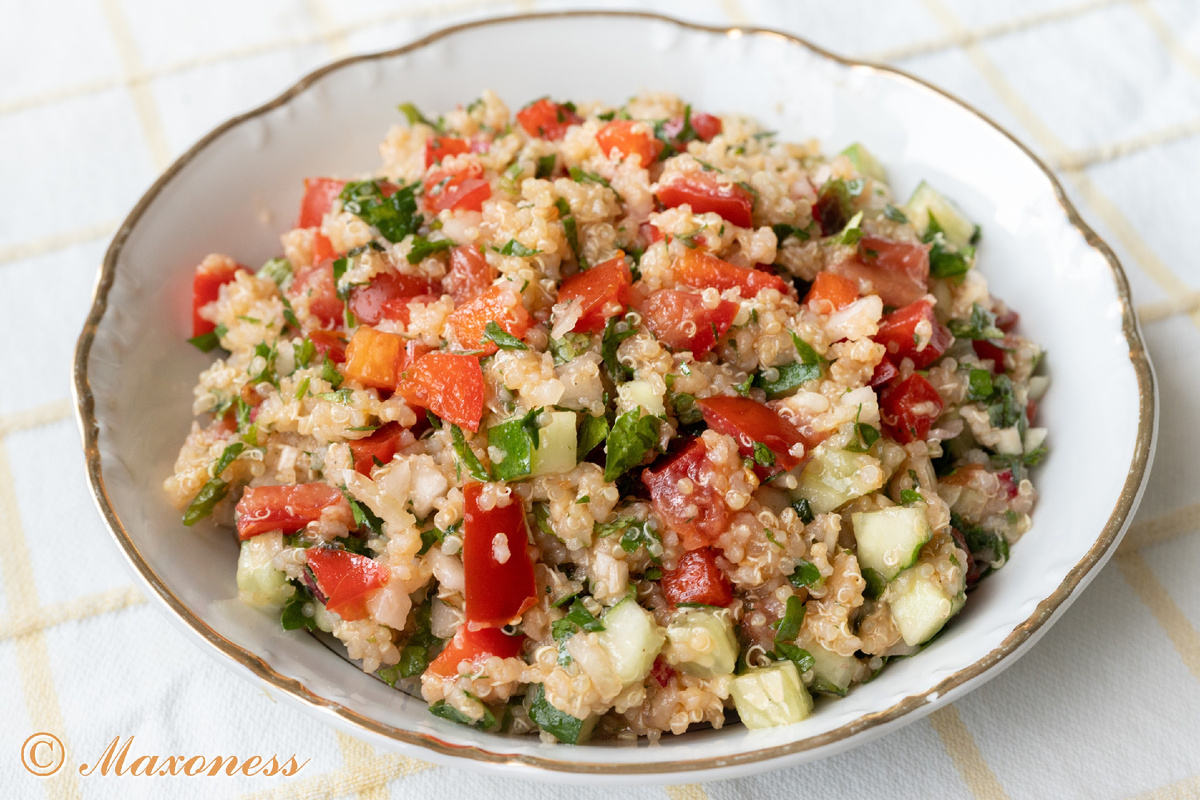 Безглютеновый табуле с киноа