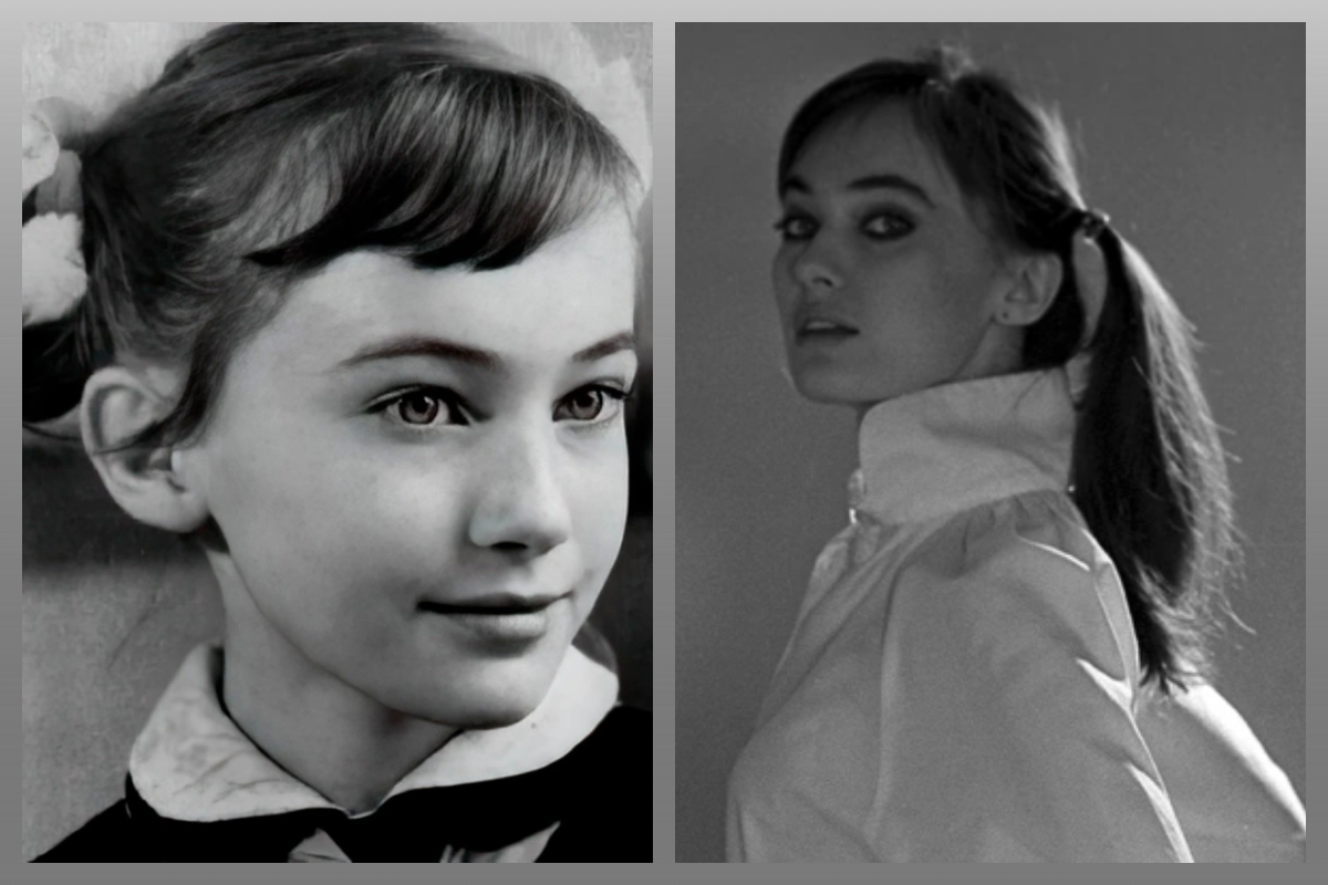 Лариса Гузеева в детстве и в юности/личный архив/РБК