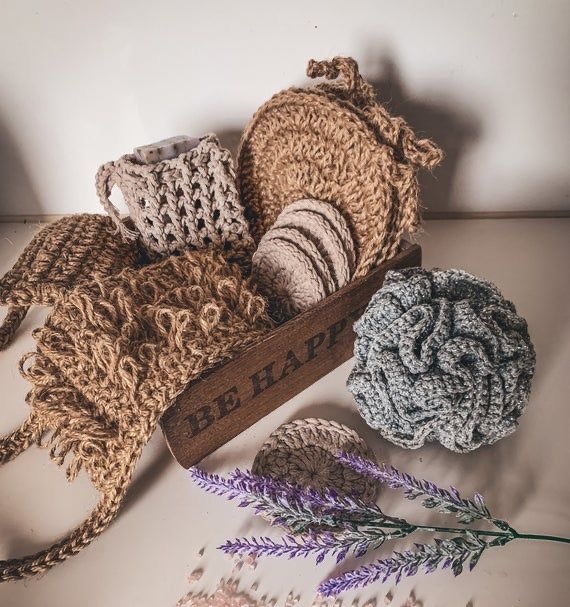 Натуральные мочалки