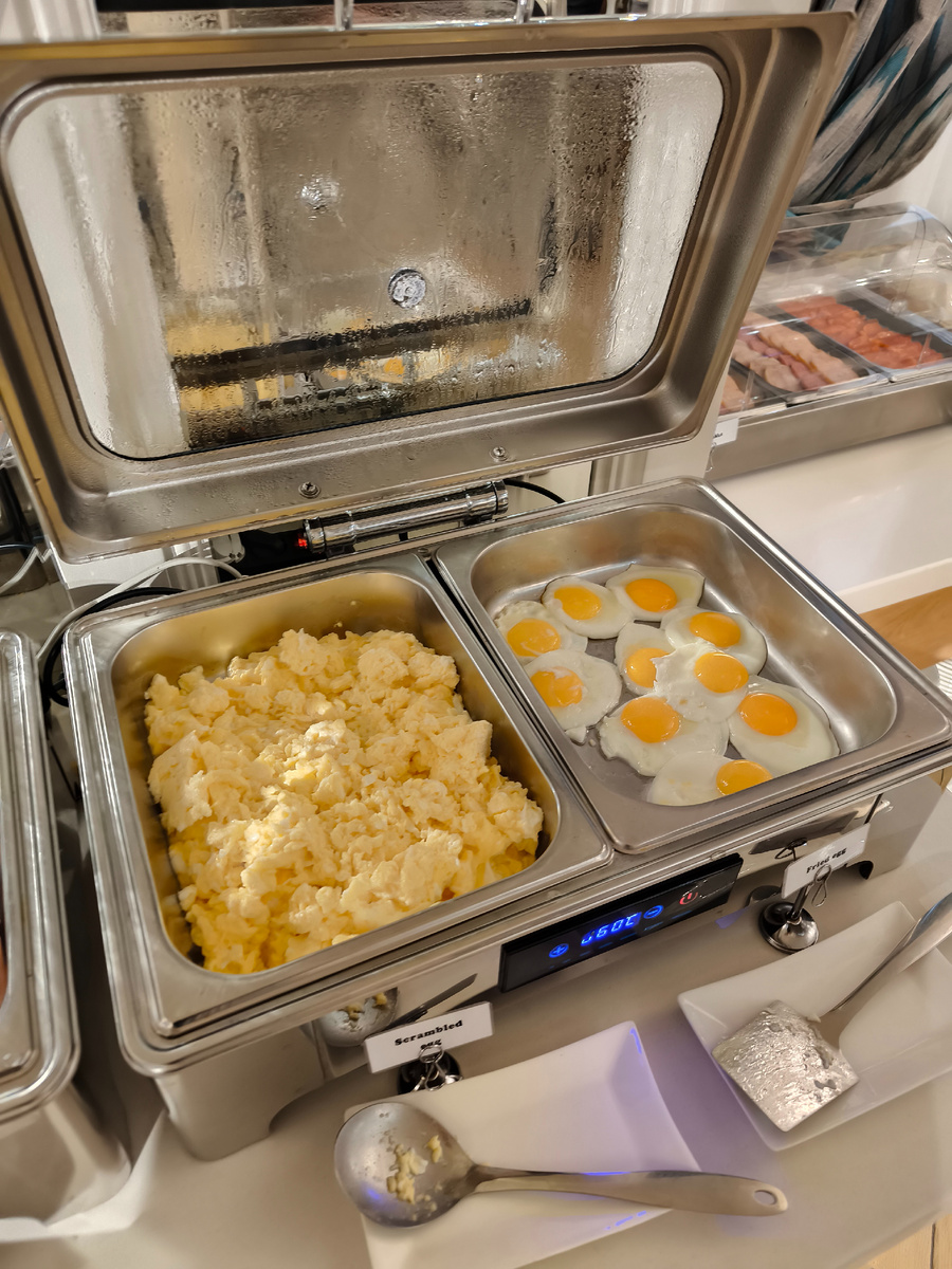 Меню на завтрак вотеле Зарафшан Парксайд Самарканд