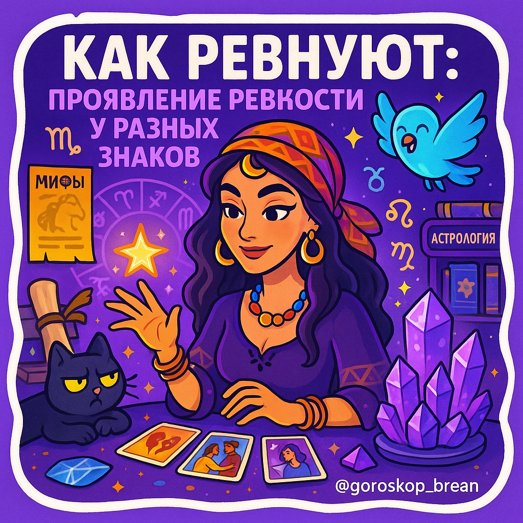    Ревность и знаки зодиака как инструмент самопознания и роста в отношениях Мария