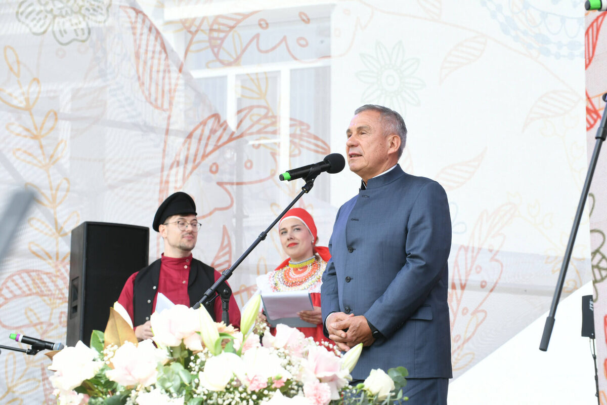 Раис Татарстана Рустам Минниханов на Каравоне в 2024 годуФото: пресс-служба Раиса РТ