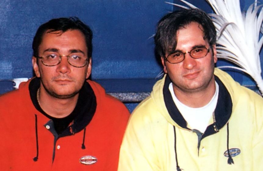 Братья Меладзе в молодости. Фото: Pinterest