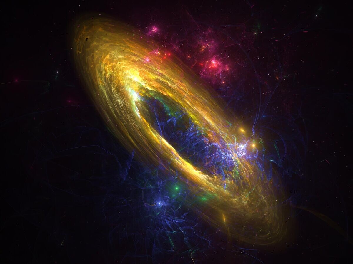 Спиральная галактика. Красота! Инет