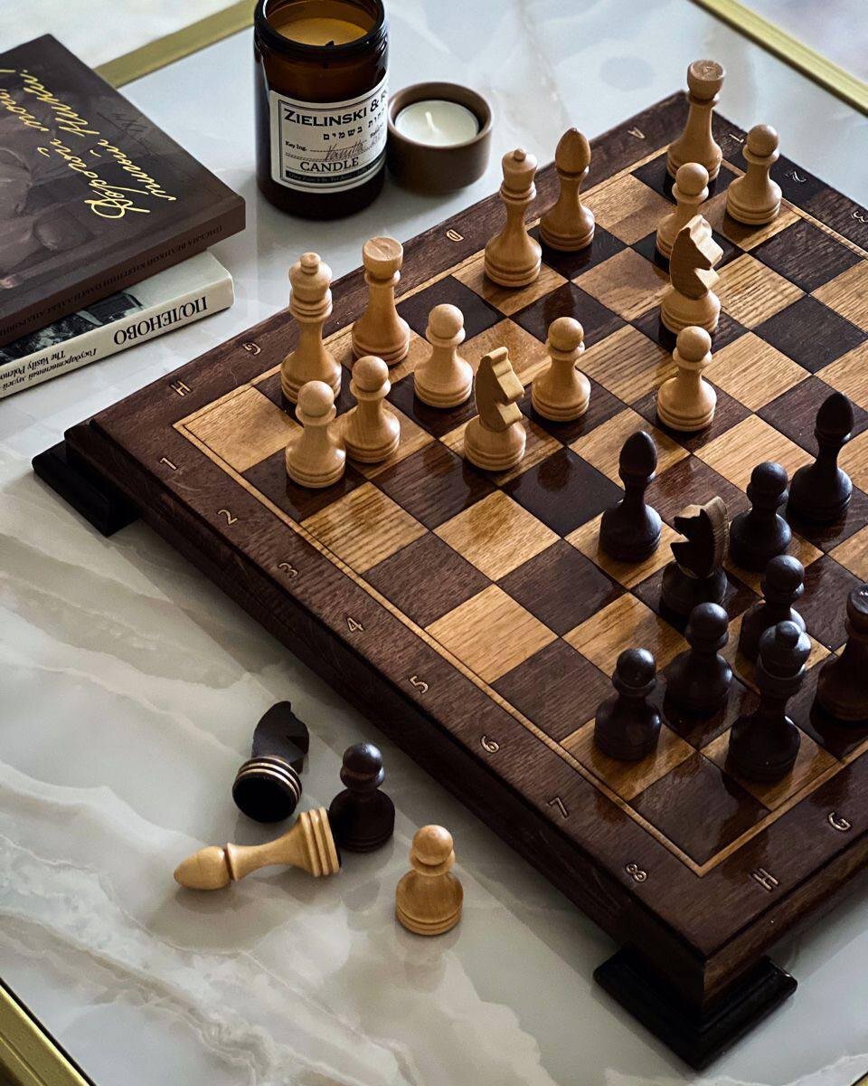 Шахматная доска больше не обязана пылиться на полке.