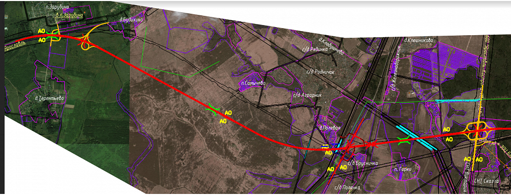 © roads.ru (Схема обхода Костромы)