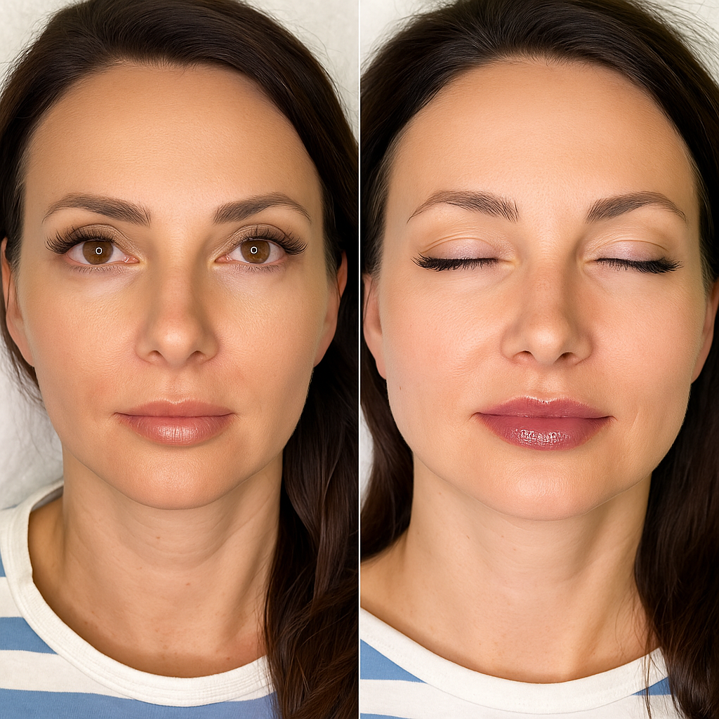 Контурная пластика губ врач-косметолог Марина Гогина Красногорск