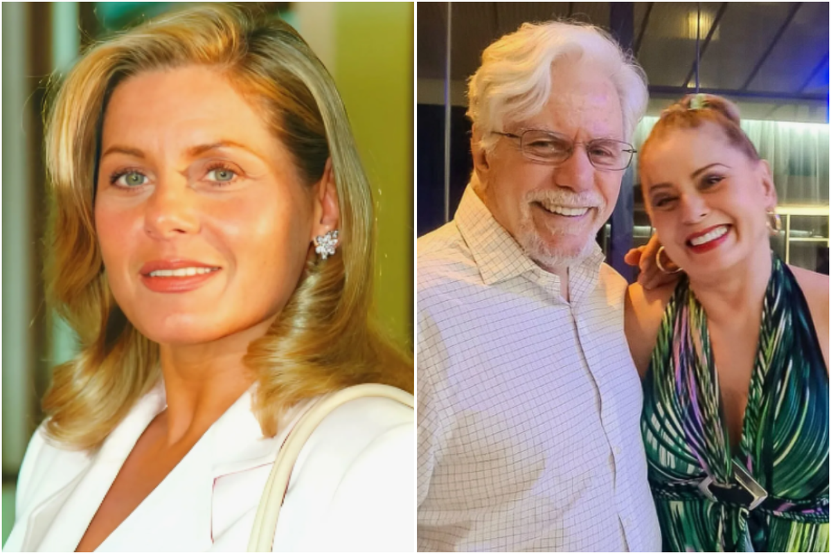 Вера Фишер в "Клоне" и сейчас — с актёром Режинальду Фария (Леонидас/"львёночек"). Фото: Pinterest