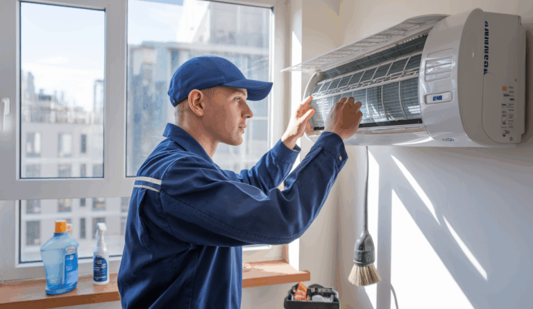    Химический запах из нового кондиционера — что делать Михаил Юрьевич