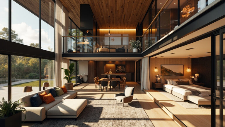    организация пространства; двухэтажный дом; советы Ёхаус