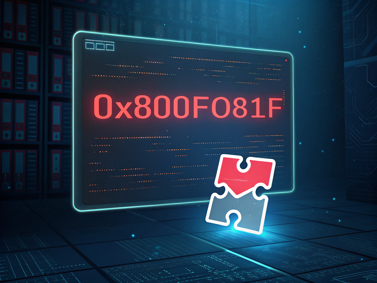 📦 0x800F081F — отсутствуют файлы обновления. Где искать исходники?