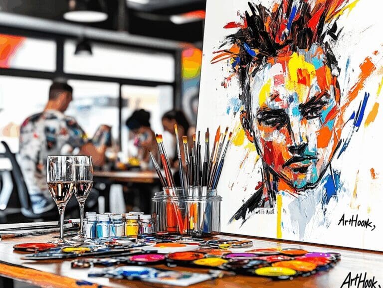    Арт-вечеринка в Москве: рисуйте, пейте вино и создавайте незабываемые воспоминания! Art-Hook.Ru