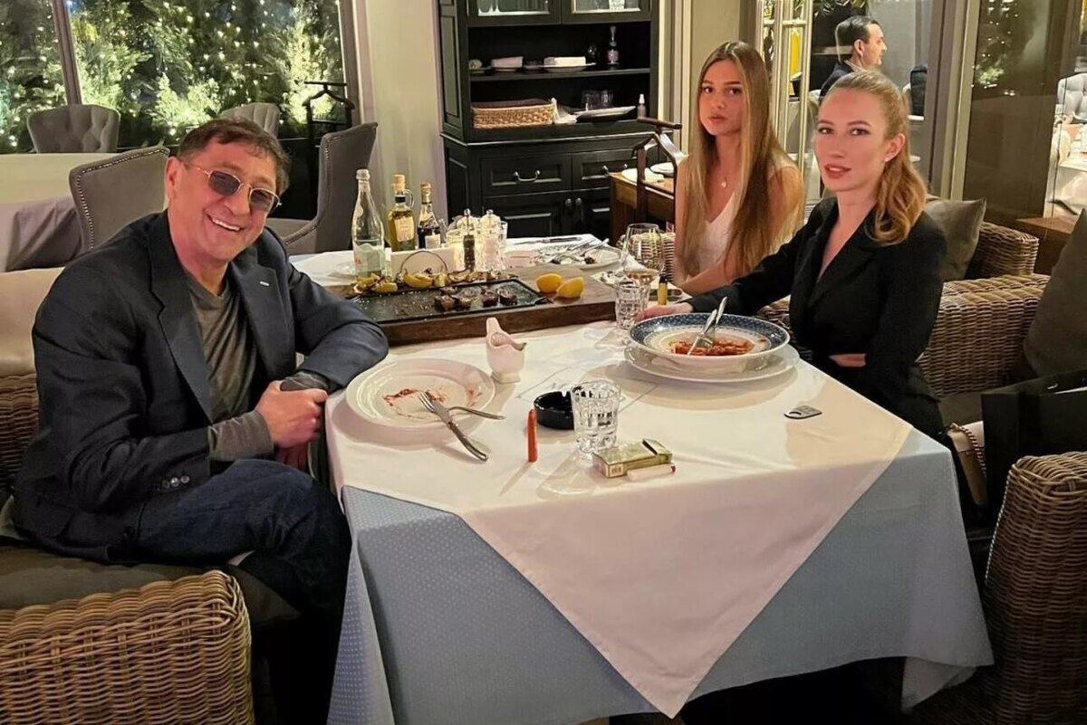    Григорий Лепс и Елизавета Ридель Соцсети